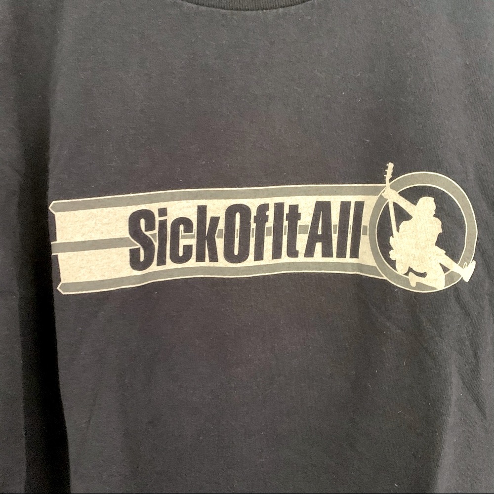 VINTAGE 90s Sick of it All Shirt